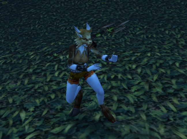 Стойка Свирепого Тигра у Танцующих с ветром.