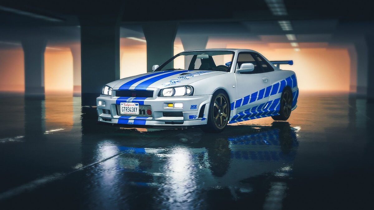 Nissan skyline r34 из форсажа в гта 5 фото 62