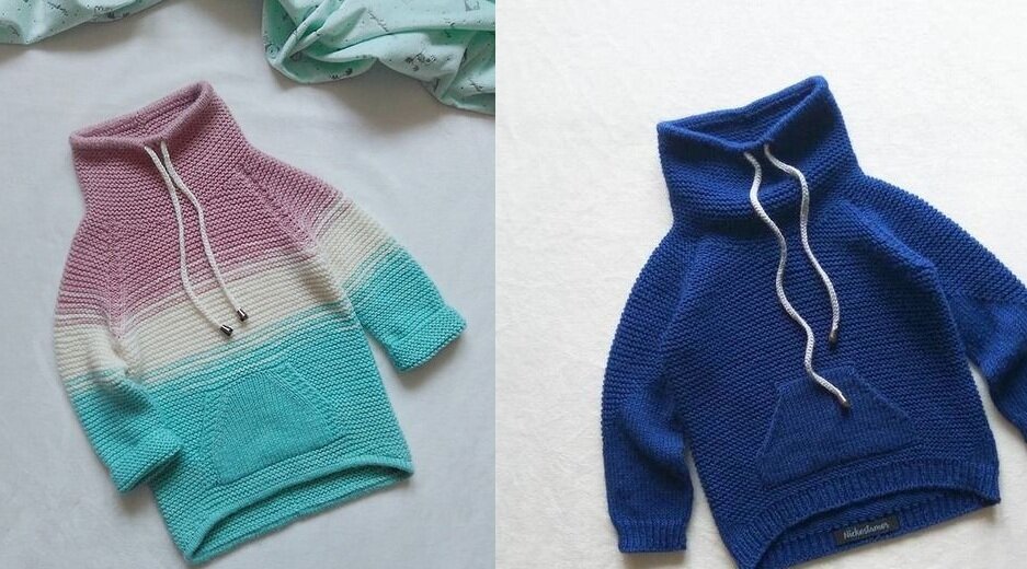Детский свитер спицами, 30 схем и авторских описаний для вязания спицами, Вязание для детей
