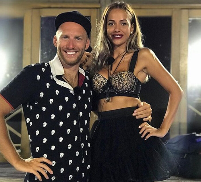 Артем Сорока и Елизавета Триандафилиди в первые дни знакомства