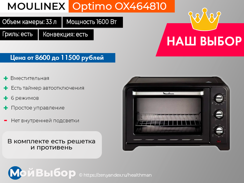 Режимы мини печи. Мини-печь Moulinex ox464810. Мини-печь Moulinex Optimo ox464810, черный. Паровая мини печь с конвекцией.