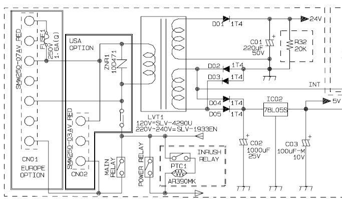 Микроволновка samsung ce2718nr схема