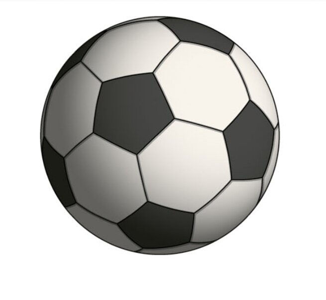 Мяч — усеченный икосаэдр