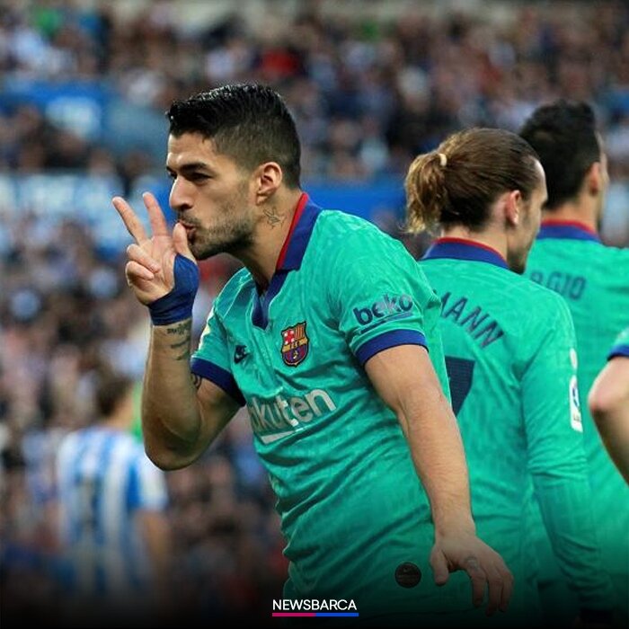 Луис Суарес сделал 5 ассистов в 5 последних матчах за Барселону.