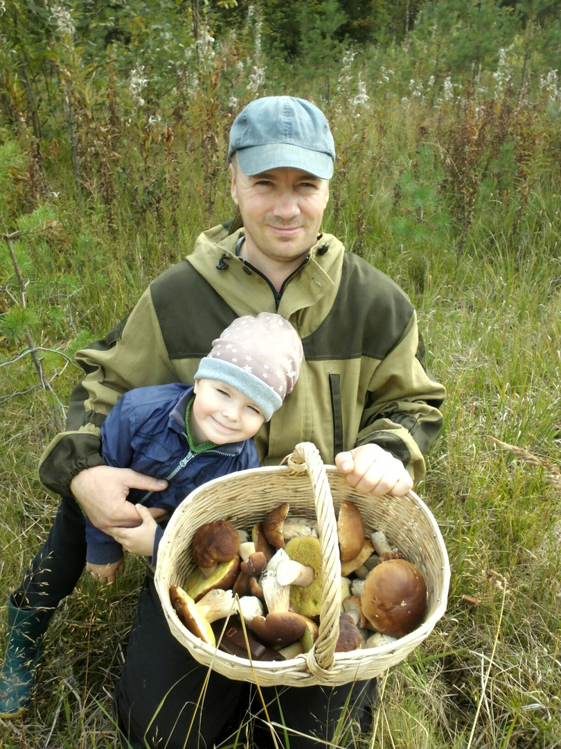 Это я с сыном