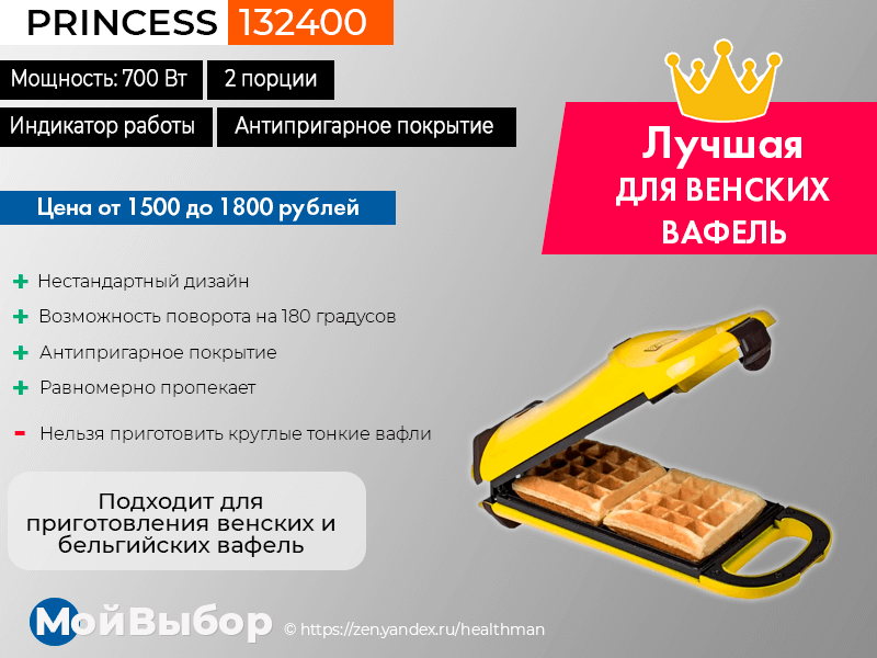 Вафельница Princess 132400 купить в Москве. Вафельницы рейтинг 2023
