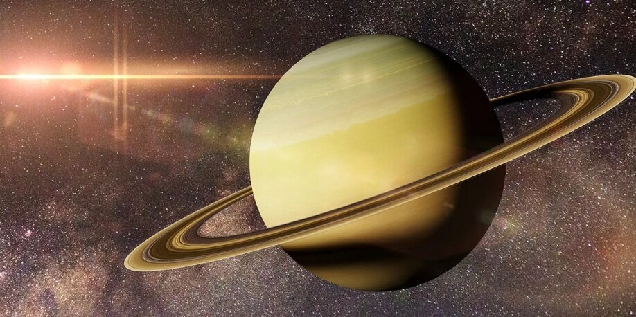 Сатурн цвет планеты