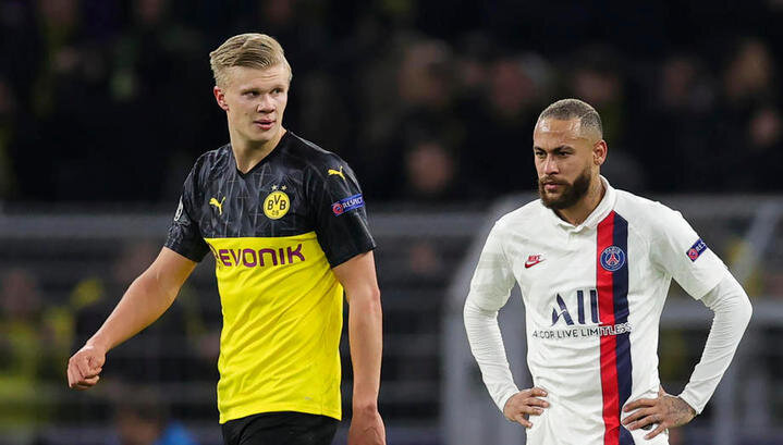 Неймар и лучший футболист Европы на данный момент. Фото - EPA