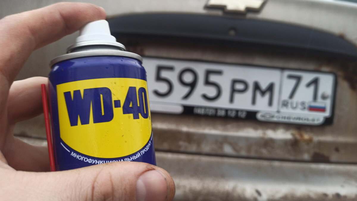 Зачем я ГОСНОМЕР авто смазал WD-40! Про ЭТО знают НЕ ВСЕ! | Серый Тинос |  Дзен