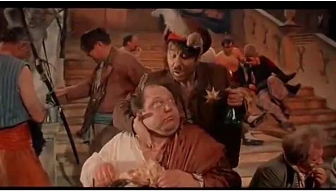 Кадр из фильма" Свадьба в Малиновке"