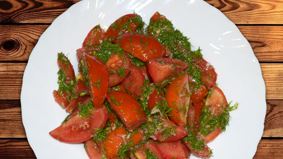 Маринованные помидоры по-корейски. Раз-два и готово!