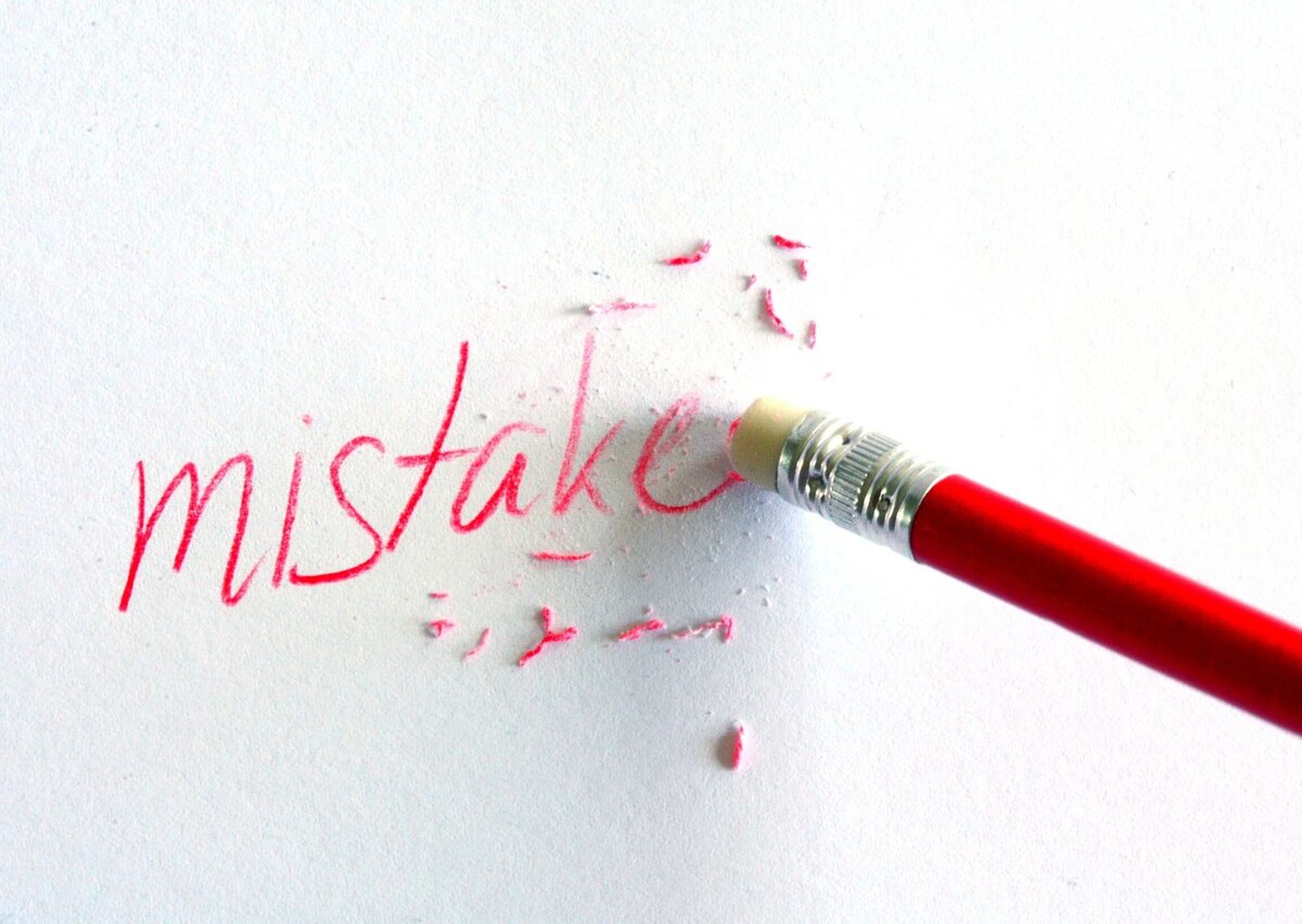 Shame mistakes