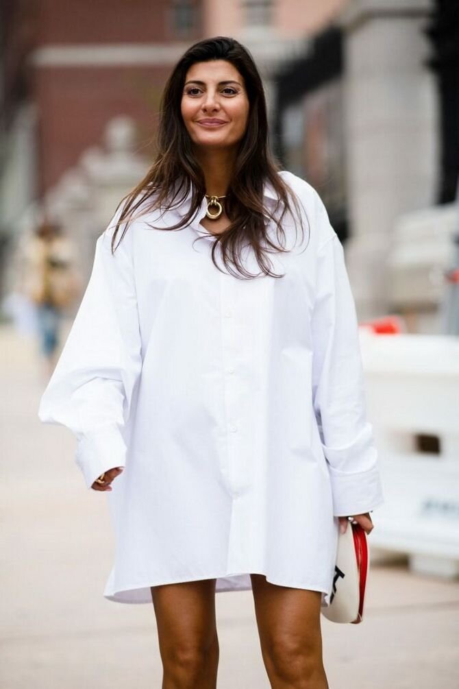 Одна вещь — 10 образов: простые модные идеи, как носить белую рубашку