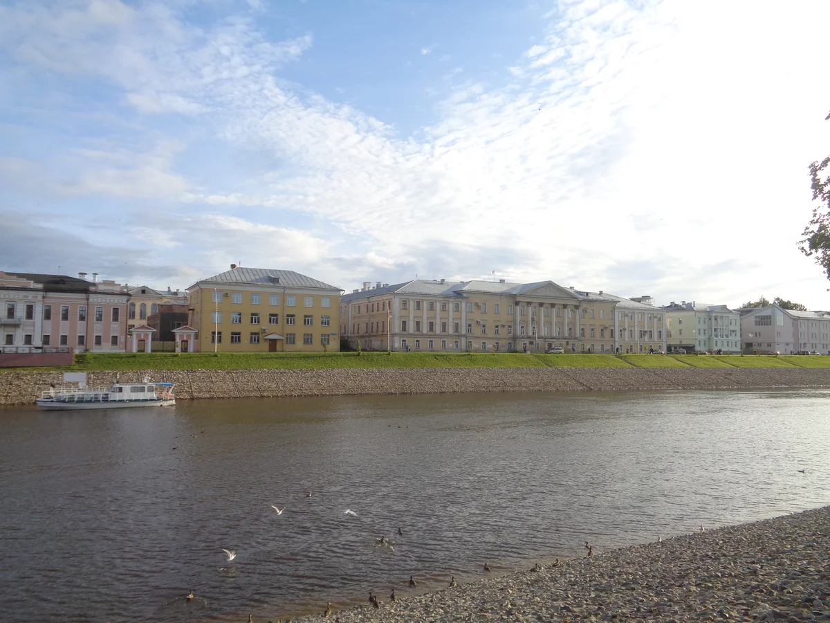 Набережная Вологды (лето 2019)