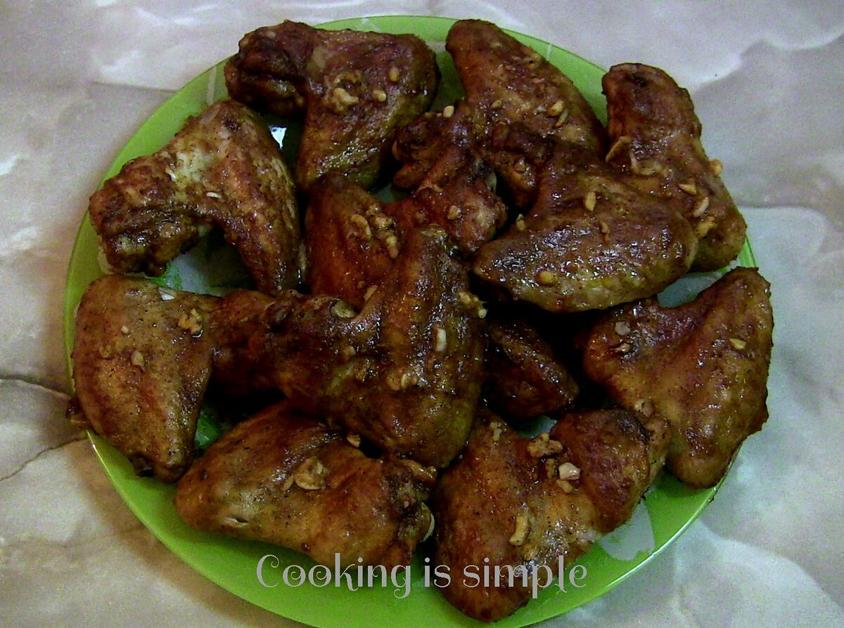 Куриные крылышки в духовке