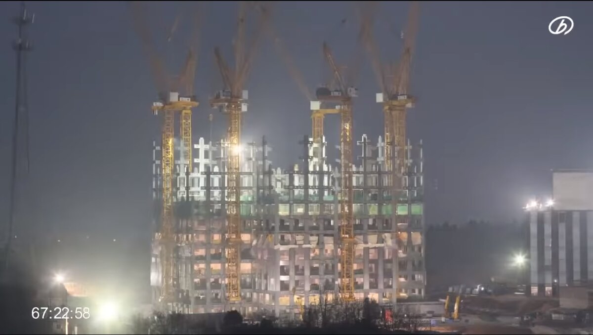 Процесс возведения