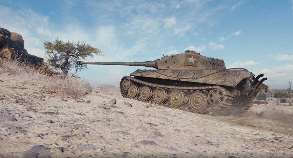 Королевский тигр захваченный 