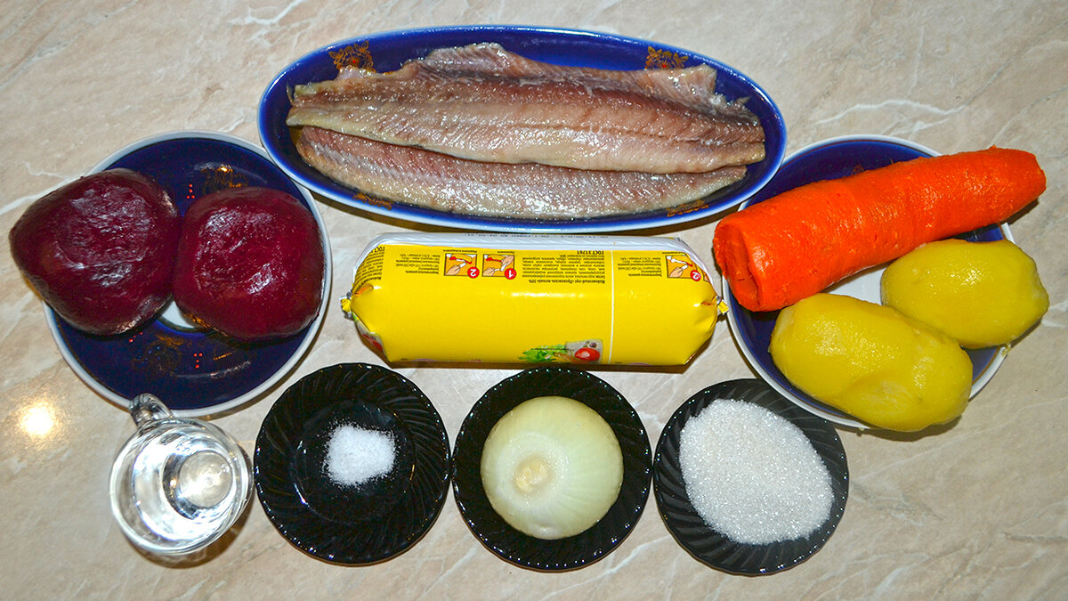 Рецепт селедки под шубой