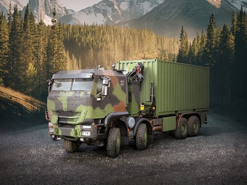 Iveco поставит немецкой армии крупную партию военных грузовиков Trakker