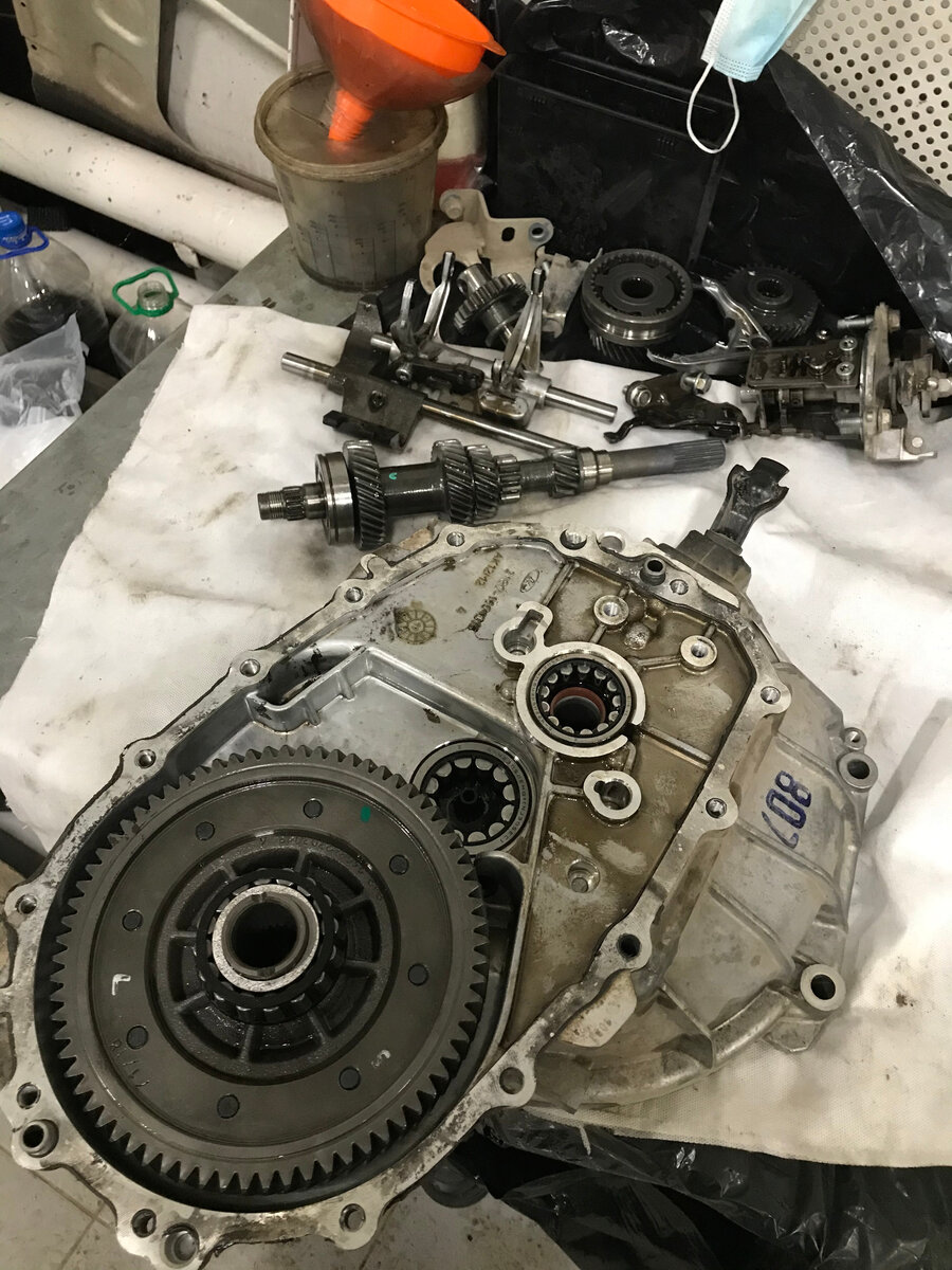 Конструкция механической трансмиссии чуть сложнее мясорубки