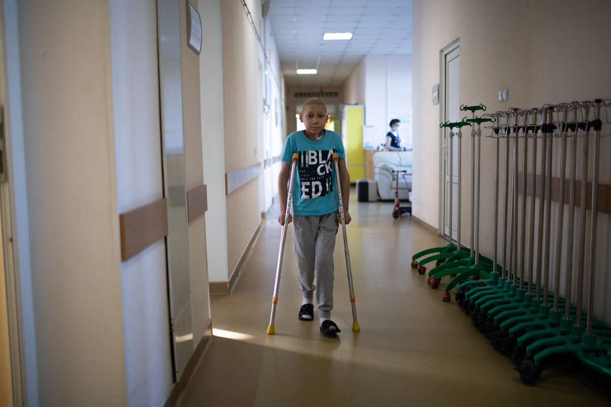 Ярик Казаков, детское отделение НИИ им. Петрова. Фото: Ольга Карпушина для свет.дети 