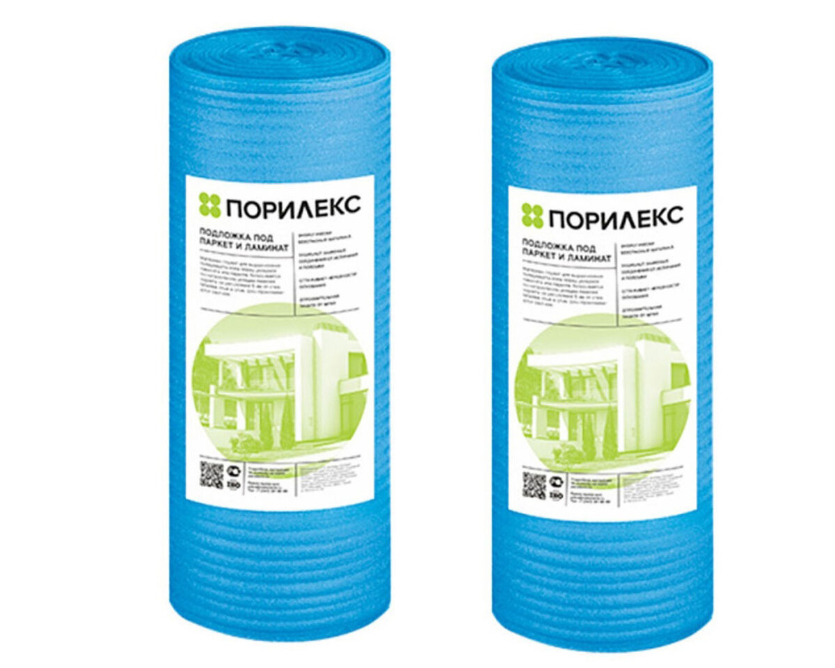 Подложка под ламинат порилекс толщиной 3 мм.