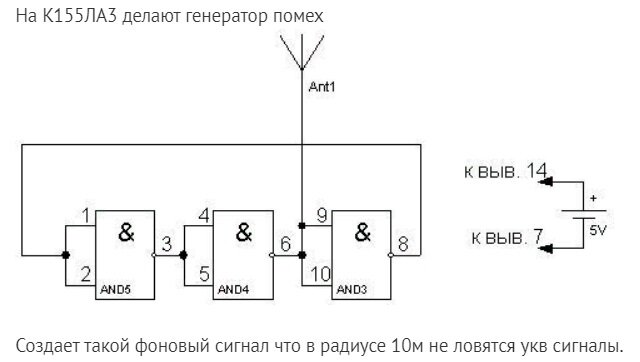 К155ла8 схема включения генератора