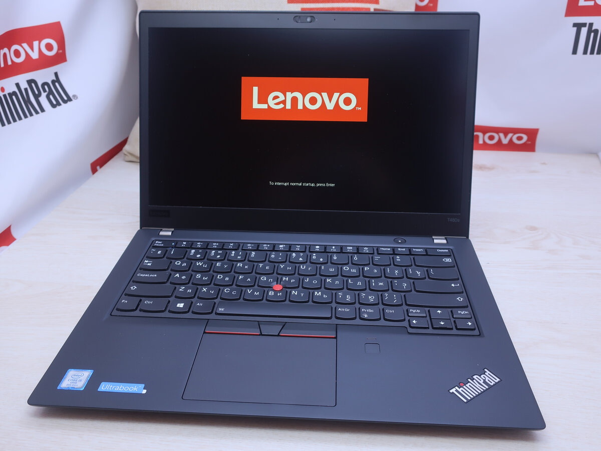 Внешний вид Lenovo ThinkPad T480s