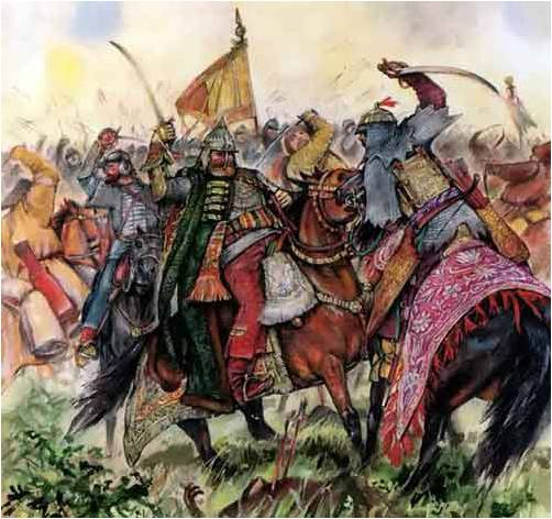 Войска в крымском ханстве. Конотопская битва 1659. Дворянская поместная конница. Поместная конница 17 века на Руси.