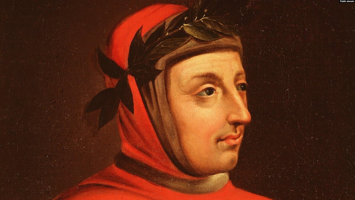 Портрет Ф. Петрарки.