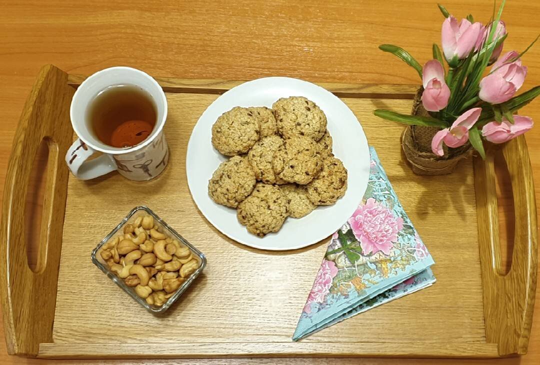 ПП овсяные печенье семенами льна🍪 | Овкусе.ру - Ежедневная готовка в  радость! Пошаговые рецепты с фото | Дзен