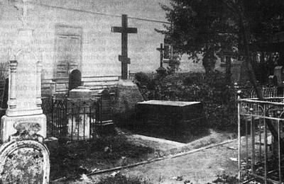 Первое захоронение Н. В. Гоголя в Даниловом монастыре. Источник фото: https://mir-knig.com/