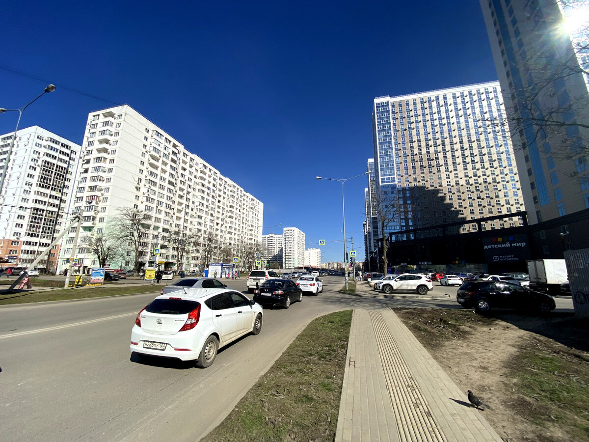 Краснодар в конце зимы 2022