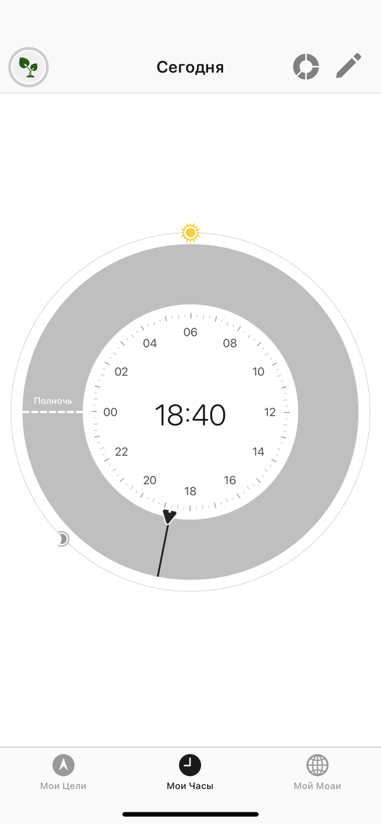 Так же здесь удобно ставить цели и отслеживать результат целей 