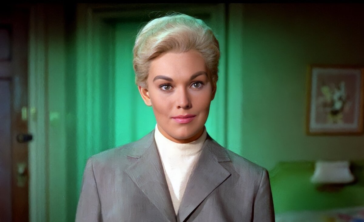 Кадр из фильма «Головокружение», 1958 год, режиссер Альфред Хичкок