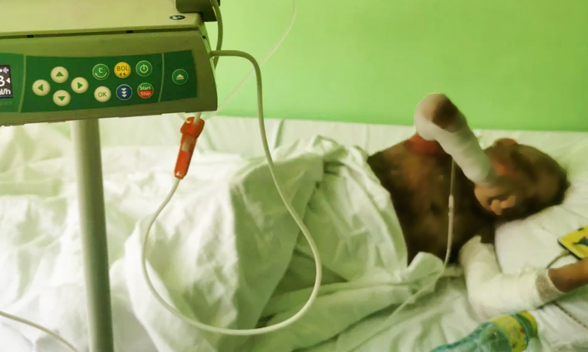 Кирилл Перчик, подопечный фонда "Алёша"