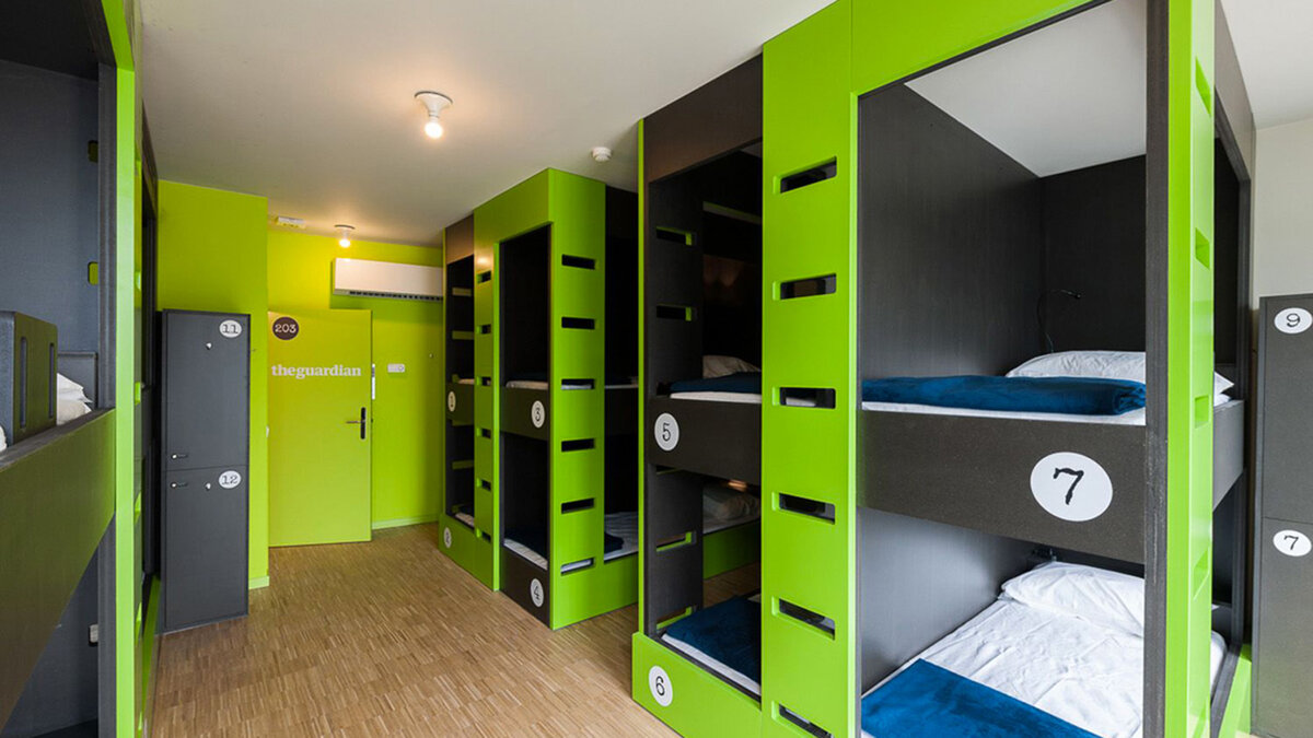 Пример оформления спальных мест 