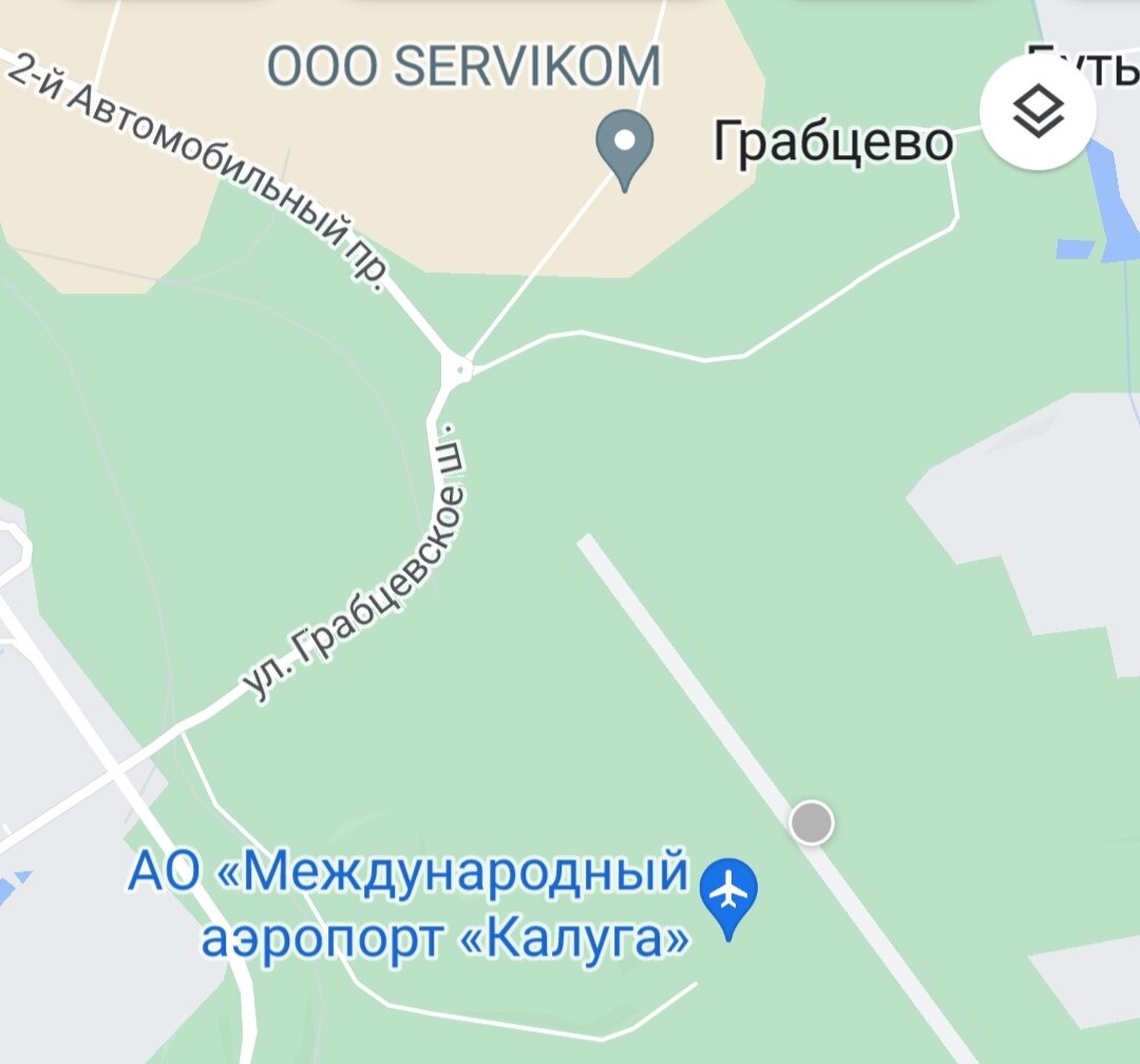 Скрин из гугловских карт. Для разнообразия. В Яндексе всё то же самое