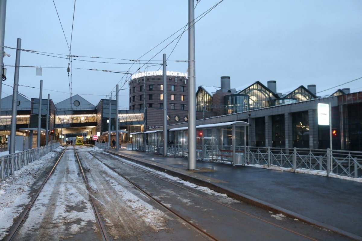    Стало известно, когда запустят бесплатный трамвай от станции «Ладожская»