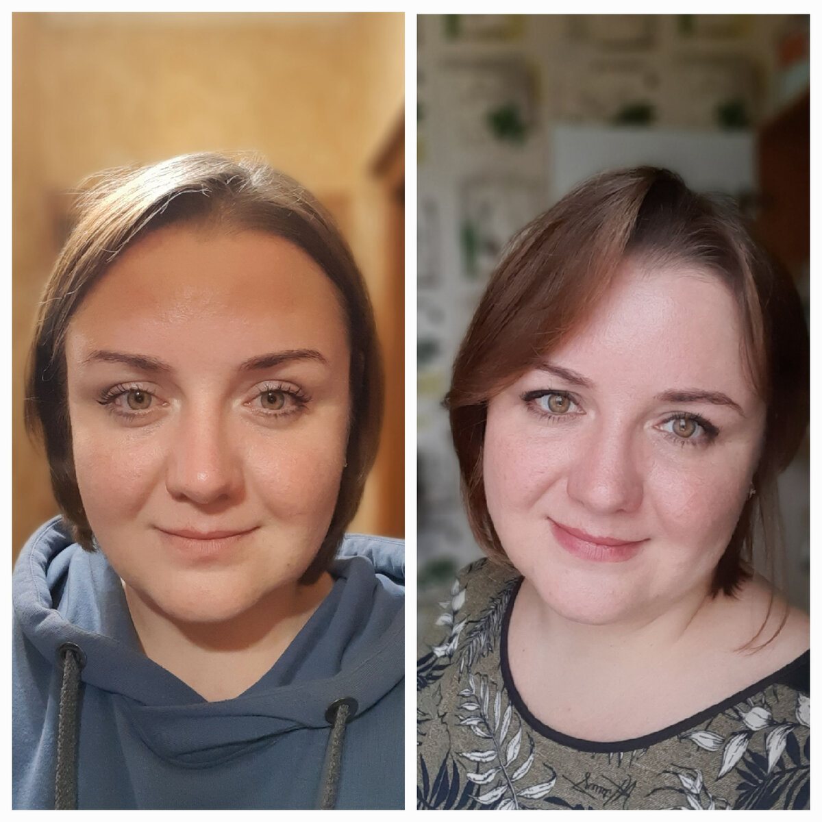 Фото сейчас и в начале года. Есть разница?