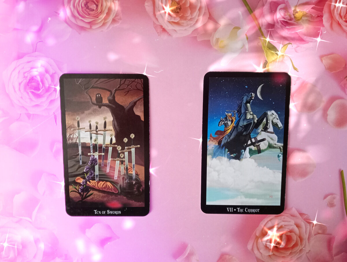 Тенденции в проведении досуга. Коллаж с использованием Колдовского таро