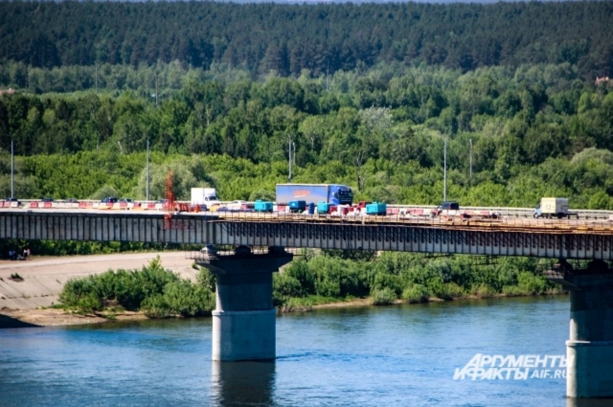    Южную стороне томского Коммунального моста откроют в конце недели