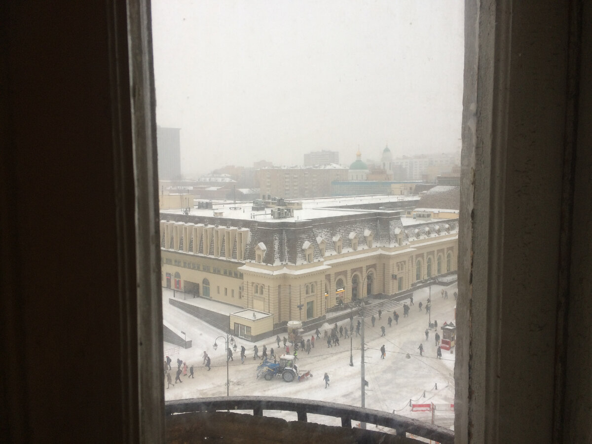 Павелецкий вокзал. Москва. 