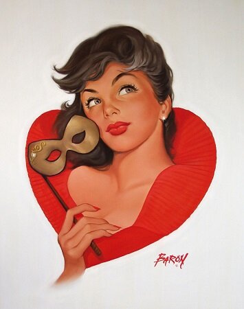 Художник Барон фон Линд 