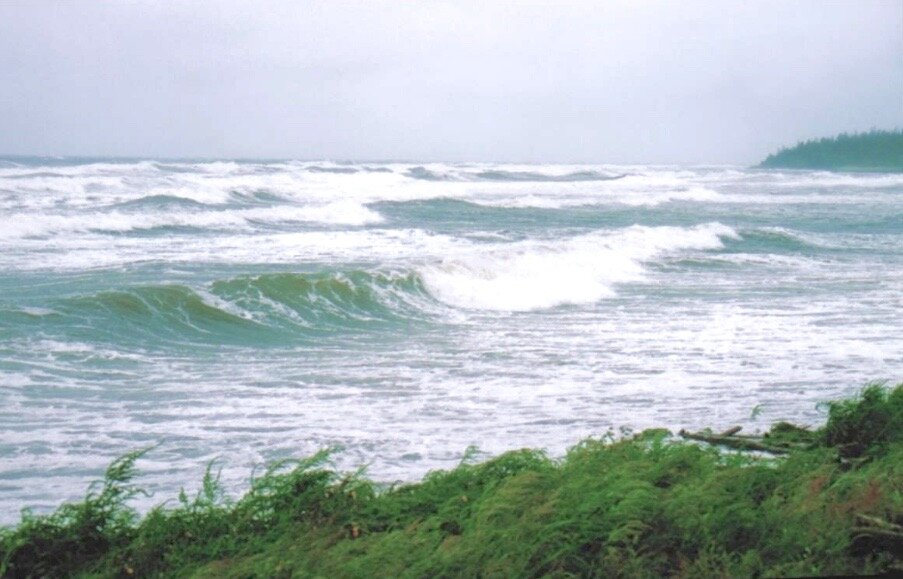 Шторм на Белом море. Фото Д. В. Жирова.