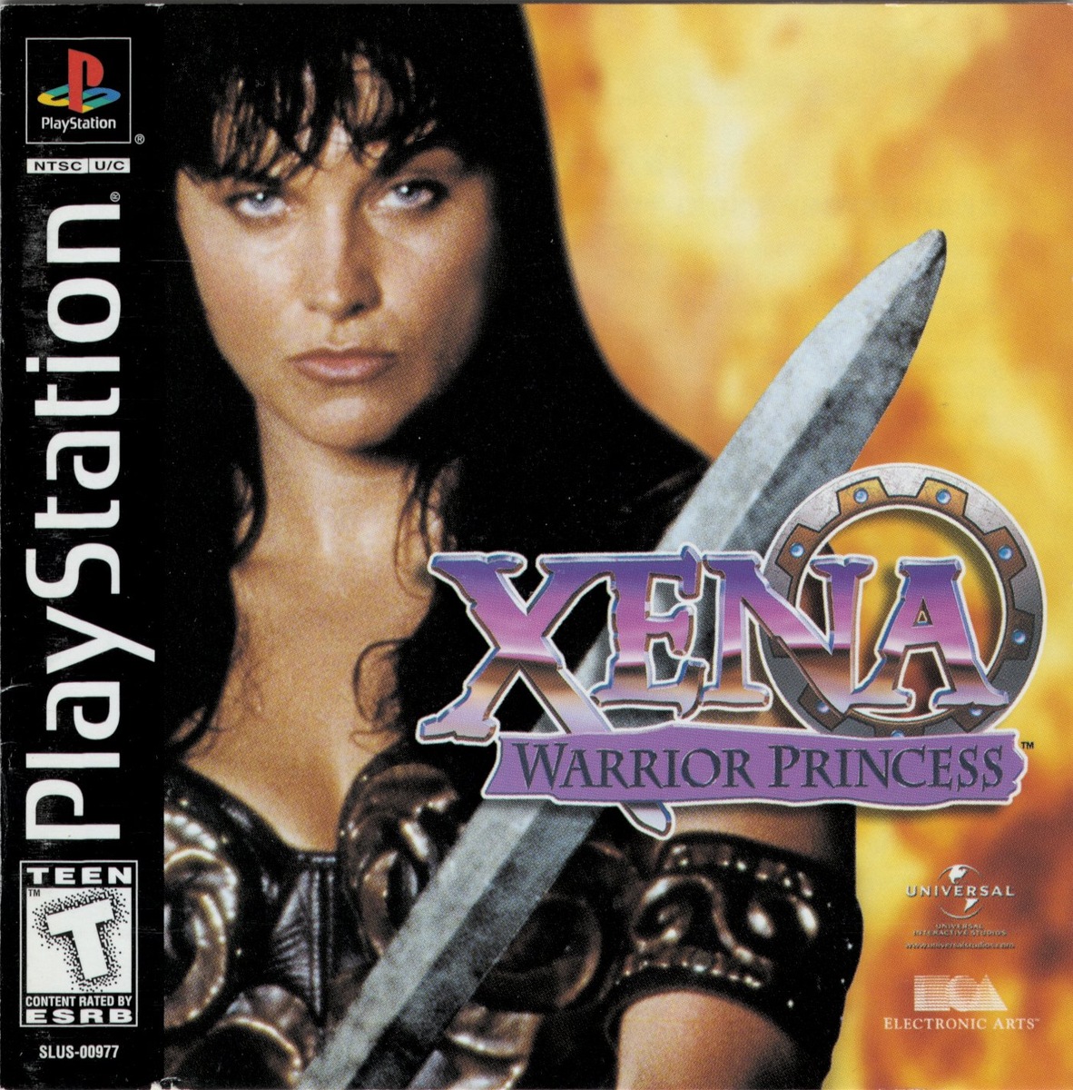 Обложка игры "Xena: Warrior Princess"