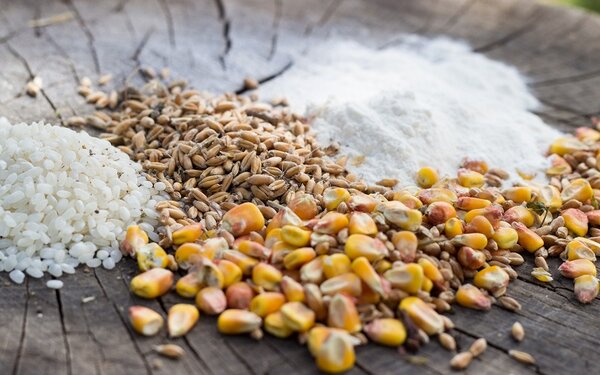 Пример полезного питания: овощи и крупы