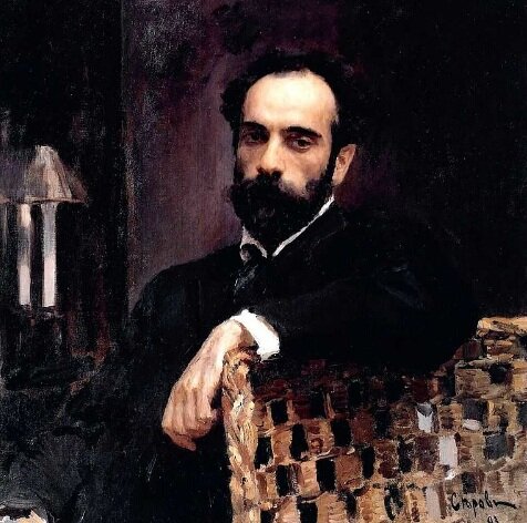 Портрет Левитана. Валентин Серов, 1893