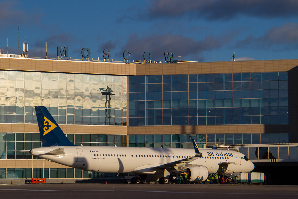 Первый в СНГ Airbus A321LR в Домодедово. AirAstana, Юрта и Батыры. | AAM -  Авиа, Авто, Мото | Дзен