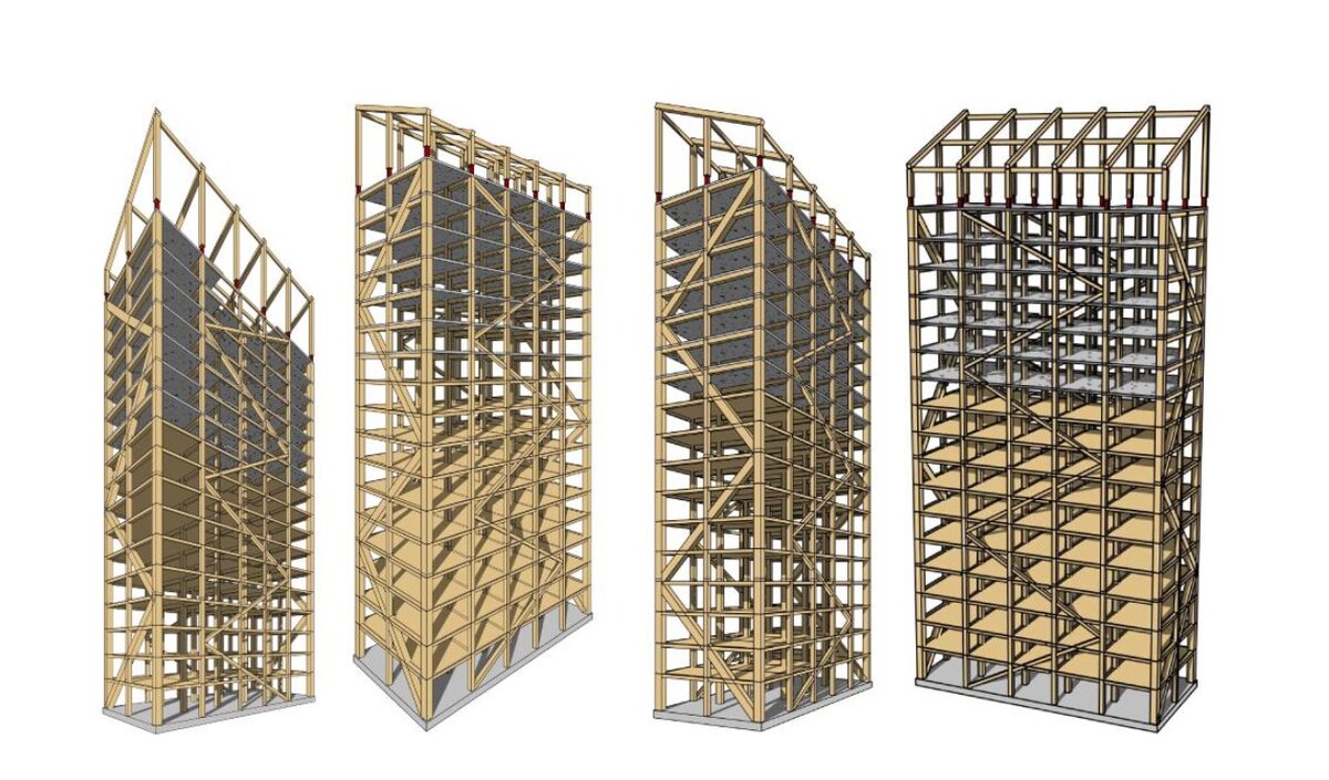 Разработаны проекты СП по проектированию и строительству деревянных многоэтажек 